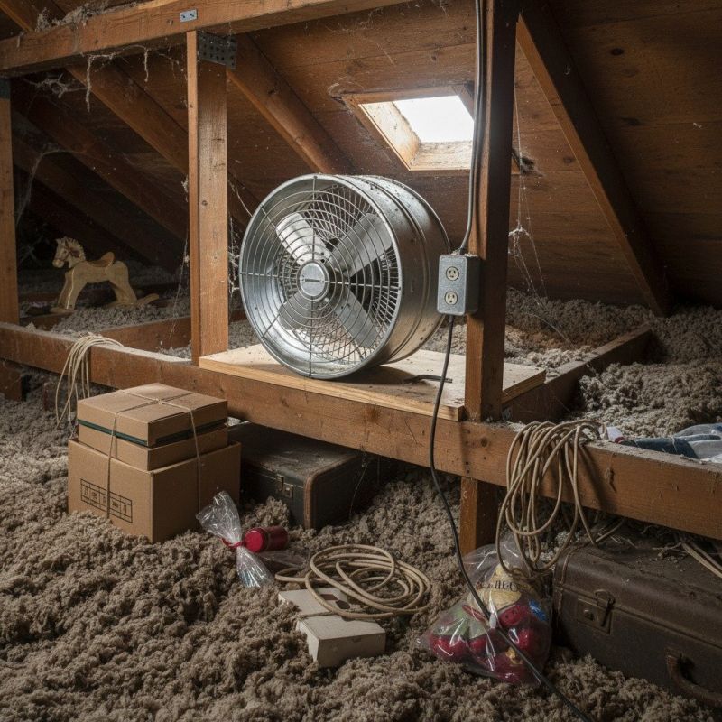 Attic Turbine Installation in Provo, UT