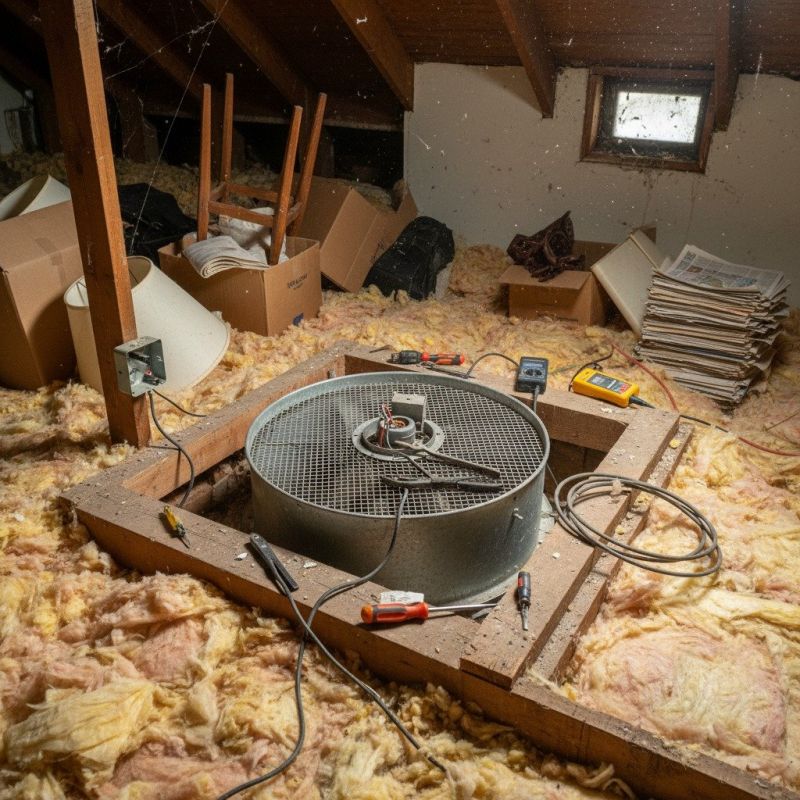 Attic Fan Repair in Orem, UT