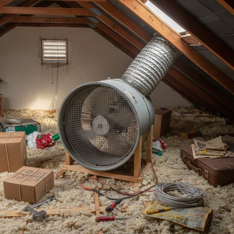 Attic Fan Repair in Orem, UT