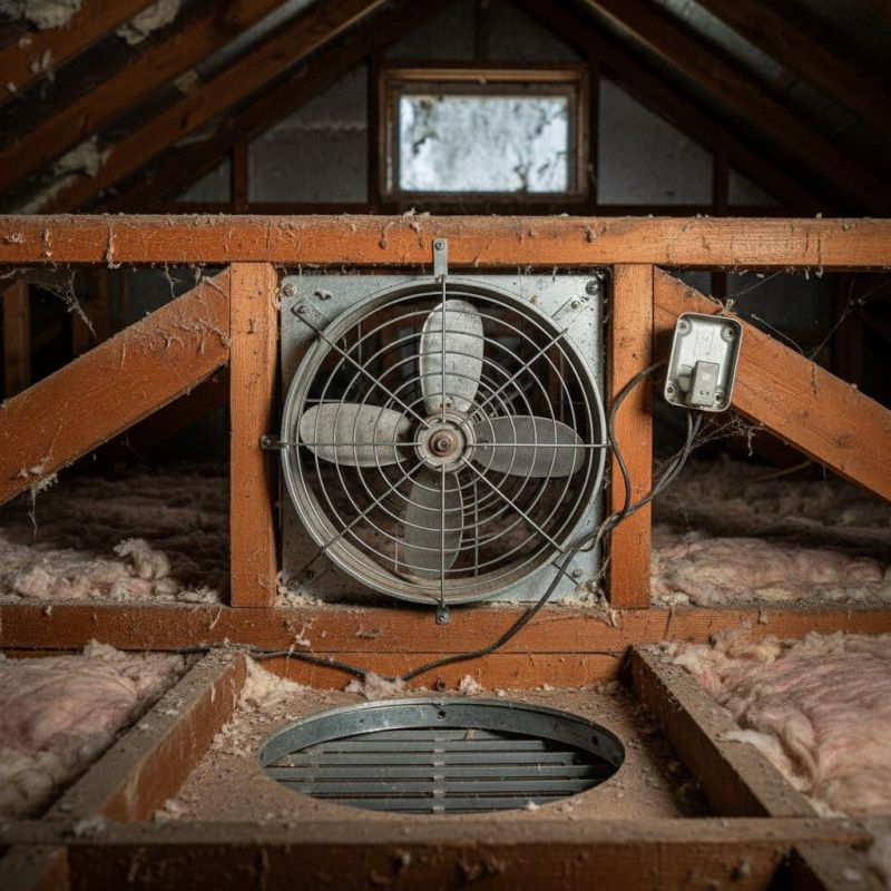 Solar Exhaust Fan Installation in Orem, UT