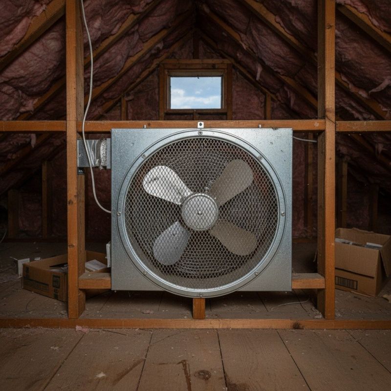 Solar Fan Installation in Provo, UT